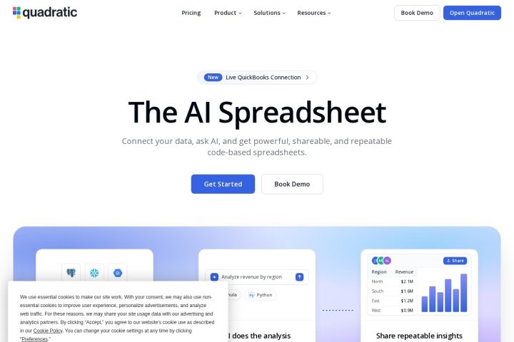 Quadratic AI 智能体工具截图