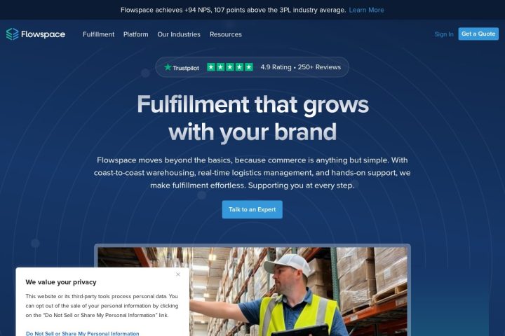Flowspace 界面截图