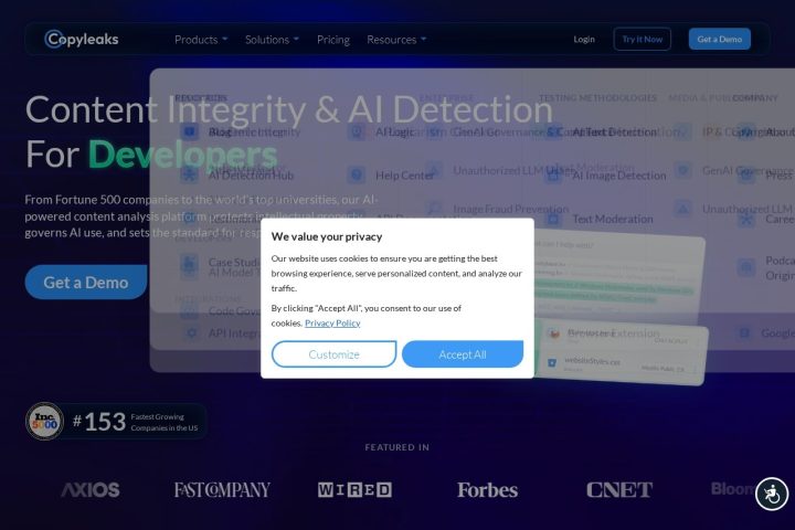 Copyleaks AI 智能体工具截图