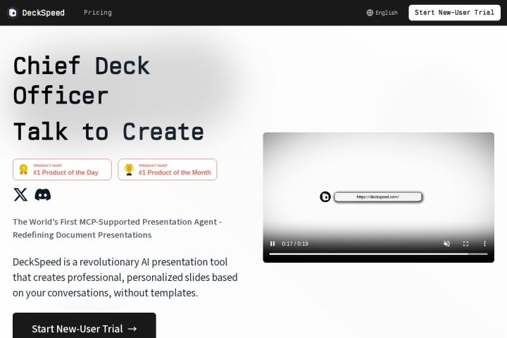 DeckSpeed 界面截图