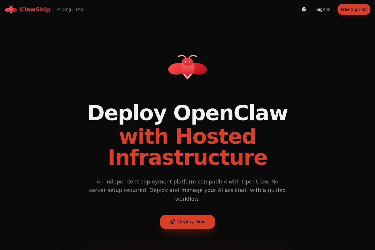ClawShip 界面预览