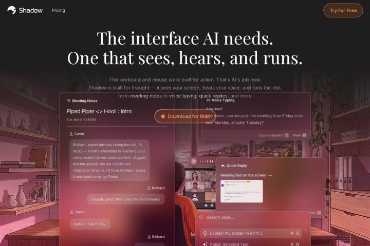 Shadow AI 智能体工具截图