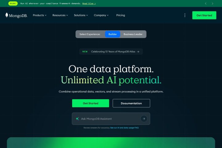 MongoDB 界面截图