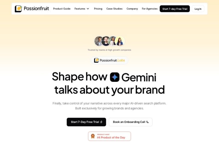 Passionfruit Labs 界面截图