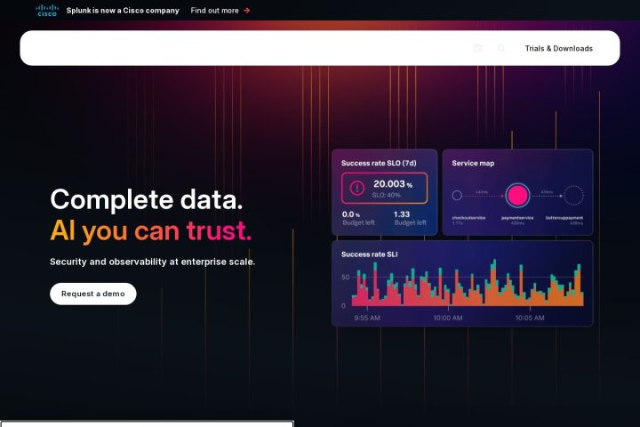 Splunk 界面截图