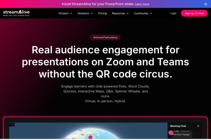StreamAlive AI 智能体工具截图