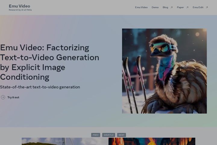 Emu Video 界面截图