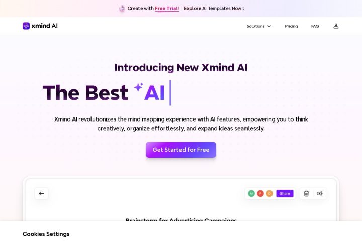 Xmind AI 智能体工具截图