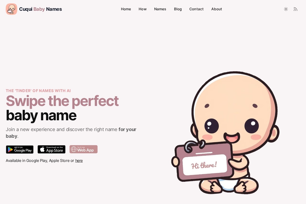 NameWith AI 界面预览
