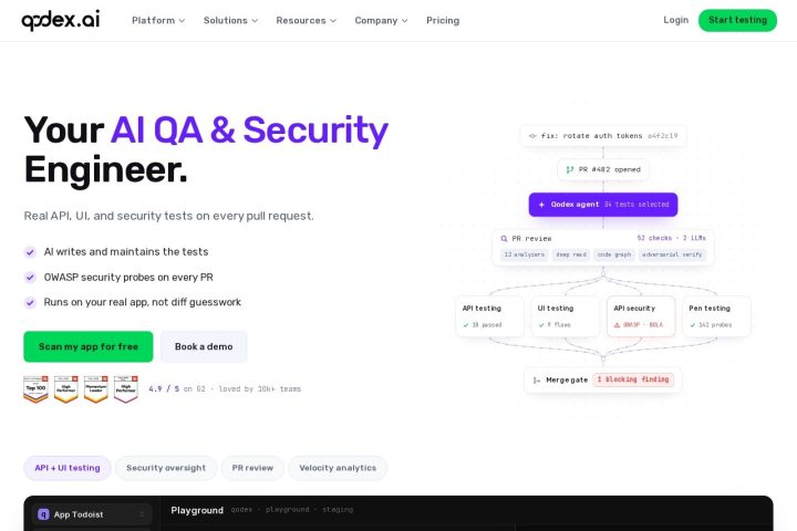 Qodex 界面截图