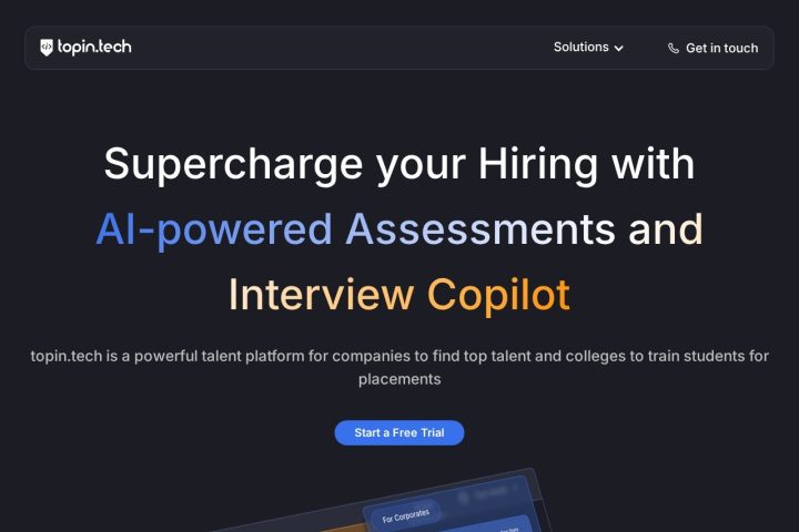 topin.tech 界面截图